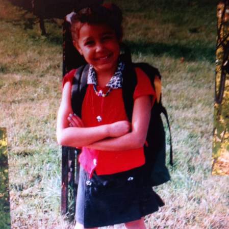 Emily Cheree's childhood picture.